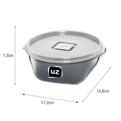 Pote Multiuso Premium 800ml Capuccino UZ - medidas