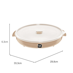 Pote Multiuso Premium 2,5 Litros Capuccino UZ