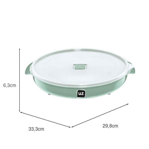Pote Multiuso Premium 2,5 Litros Verde Menta UZ