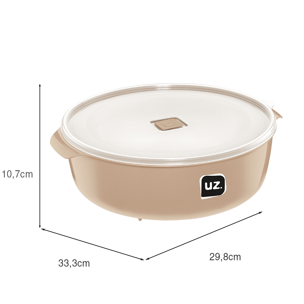 Pote Multiuso Premium 5 Litros Capuccino UZ