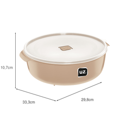 Pote Multiuso Premium 5 Litros Capuccino UZ