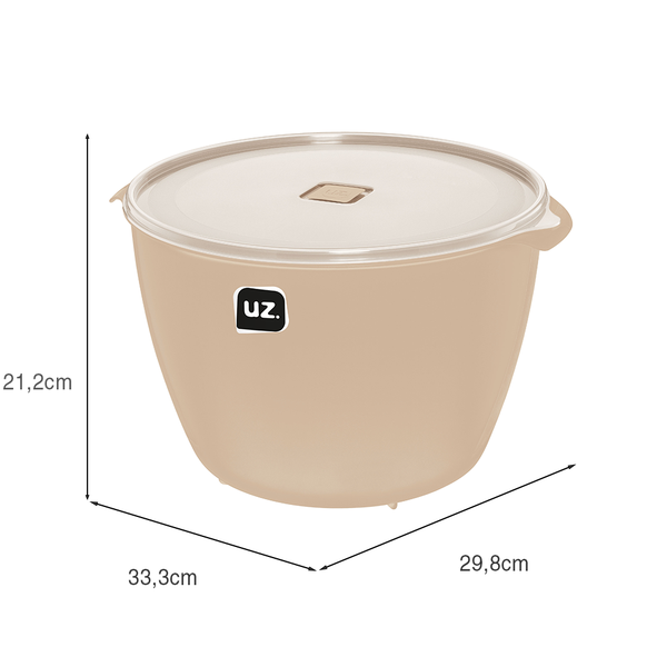 Pote Multiuso Premium 10 Litros Capuccino UZ
