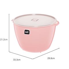 Pote Multiuso Premium 10 Litros Rosa UZ