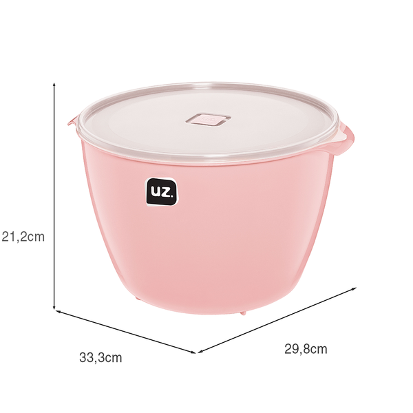 Pote Multiuso Premium 10 Litros Rosa UZ