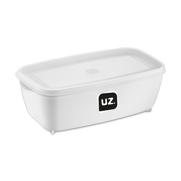 Pote Multiuso Retangular 1,5 Litros Branco UZ