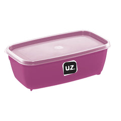 Pote Multiuso Retangular 1,5 Litros Magenta UZ