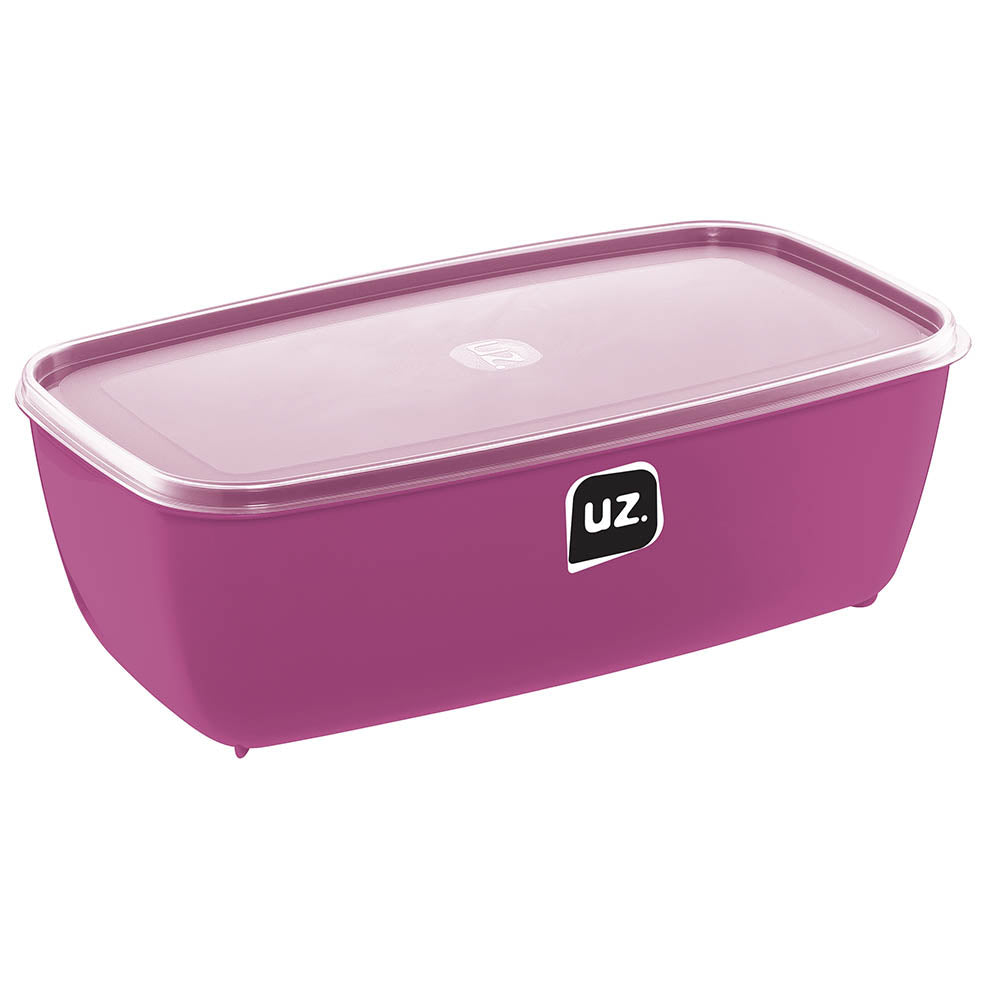 Pote Multiuso Retangular 5 Litros Magenta UZ
