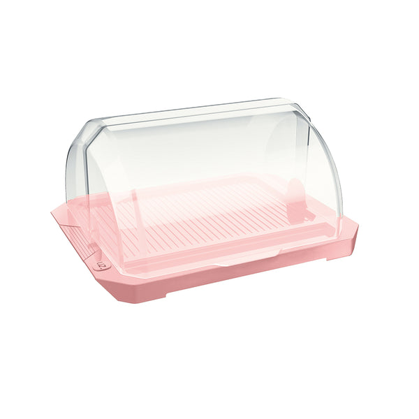 Porta Pão Premium com Tampa Rosa UZ