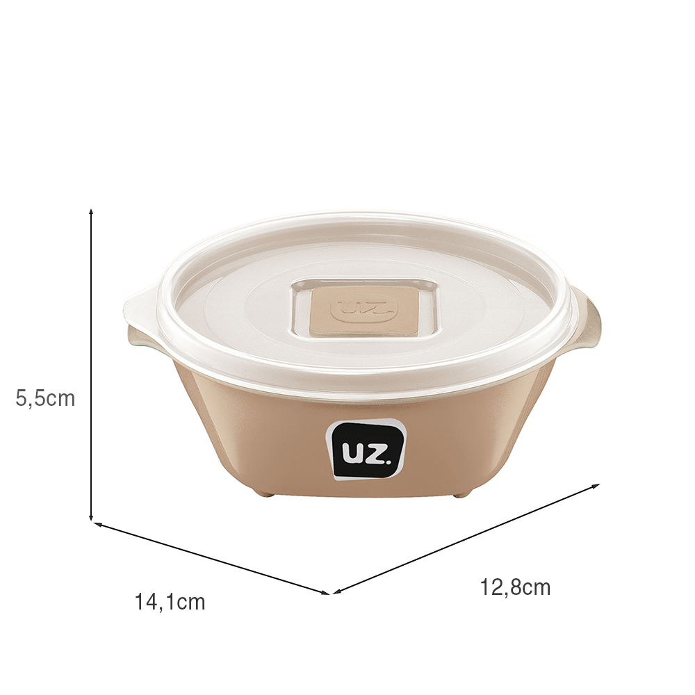 Pote Multiuso Premium 350ml Capuccino UZ