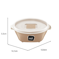 Pote Multiuso Premium 350ml Capuccino UZ