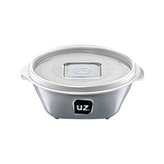 Pote Multiuso Premium 350ml Cinza UZ - fundo branco
