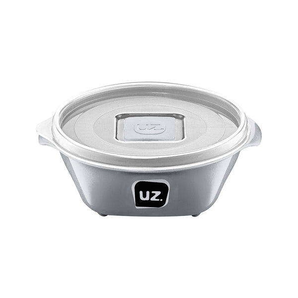 Pote Multiuso Premium 350ml Cinza UZ - fundo branco