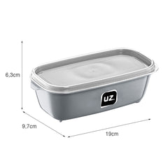 Pote Multiuso Premium 500ml Cinza UZ - medidas