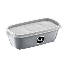 Pote Multiuso Premium 500ml Cinza UZ - fundo branco