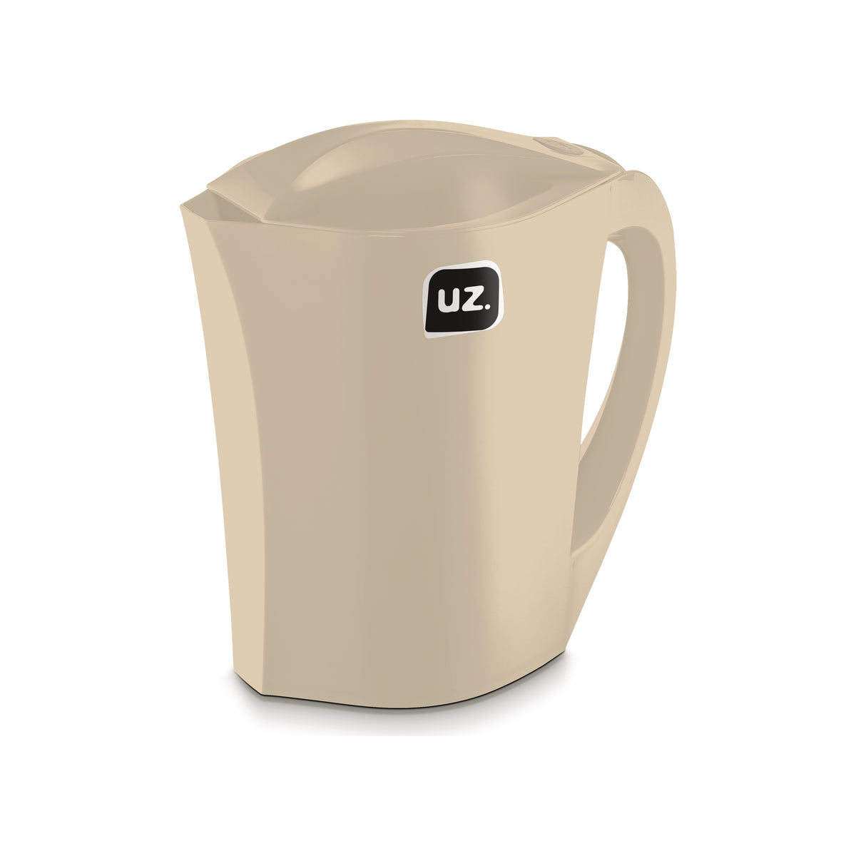 Jarra Gold de plástico capuccino, 3 litros, da UZ Utilidades