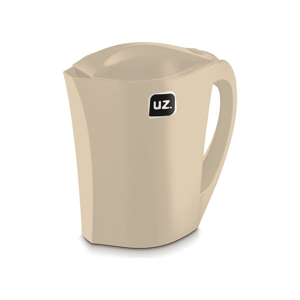 Jarra Gold de plástico capuccino, 3 litros, da UZ Utilidades