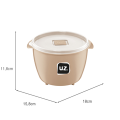 Pote Multiuso Premium 1,5 Litros Capuccino UZ