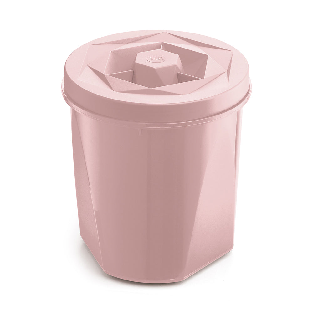 Porta Mantimentos Color 2 Litros Rosa UZ - ambientada