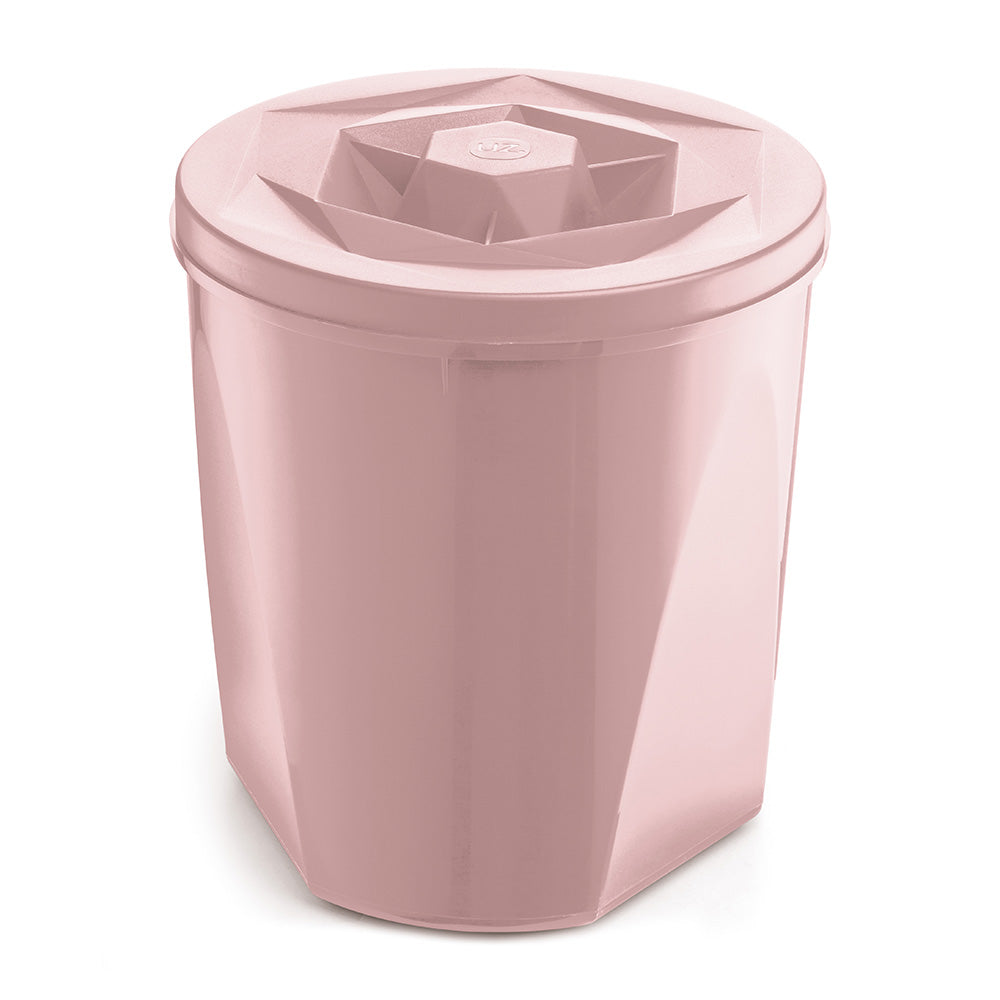Porta Mantimentos Color 7,6 Litros Rosa UZ - fundo branco