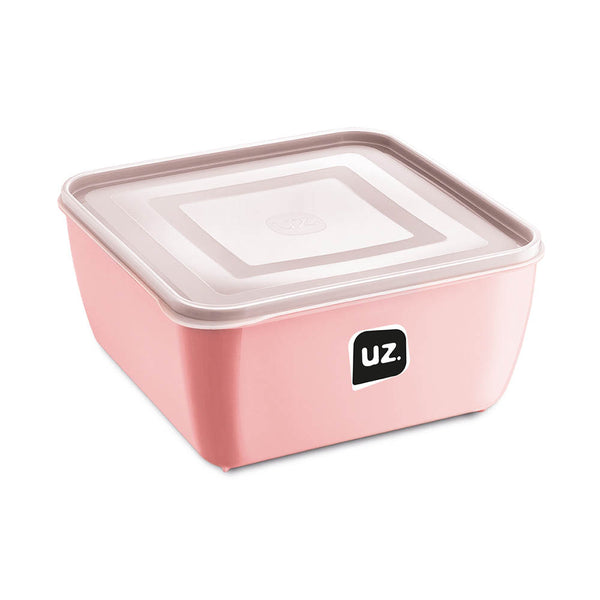 Pote Multiuso Premium Quadrado 5 Litros Rosa UZ