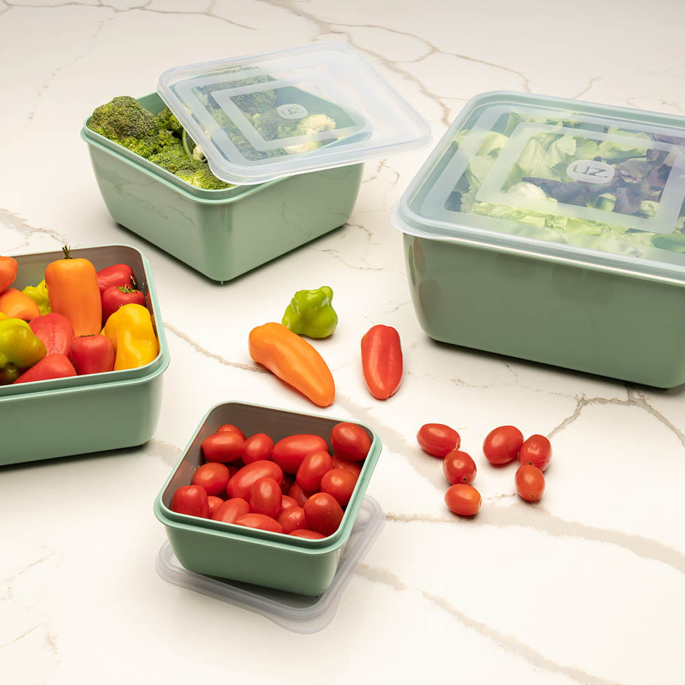 Pote Multiuso Premium Quadrado 5l Verde Menta UZ