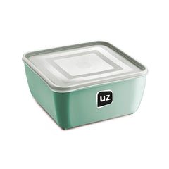 Pote Multiuso Premium Quadrado Verde Menta 1,5 Litros UZ