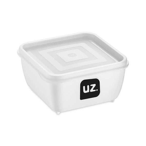 Pote Multiuso Premium Quadrado Branco 500ml UZ
