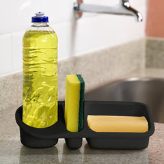 Organizador de Pia Plus 23,8cm X 10,3cm Preto UZ - ambiente