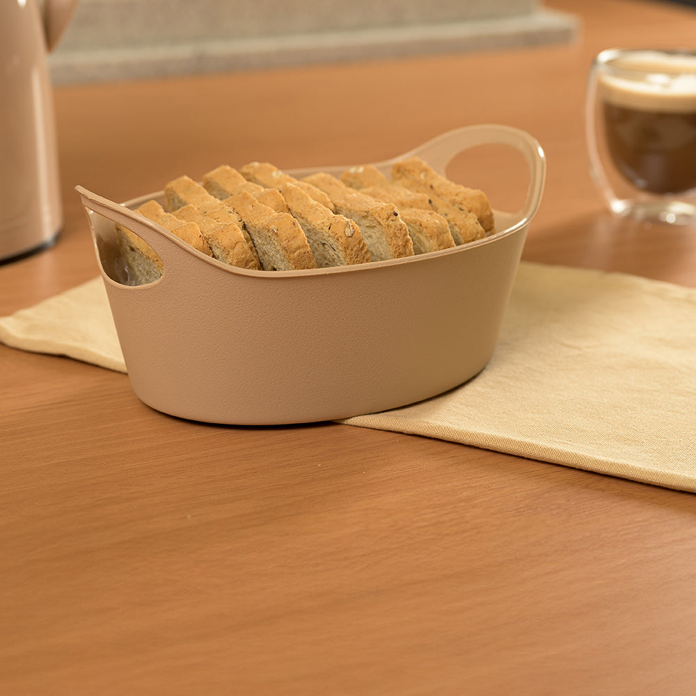 Cesto Plus P 20,8cm X 14,3cm Capuccino UZ - ambiente