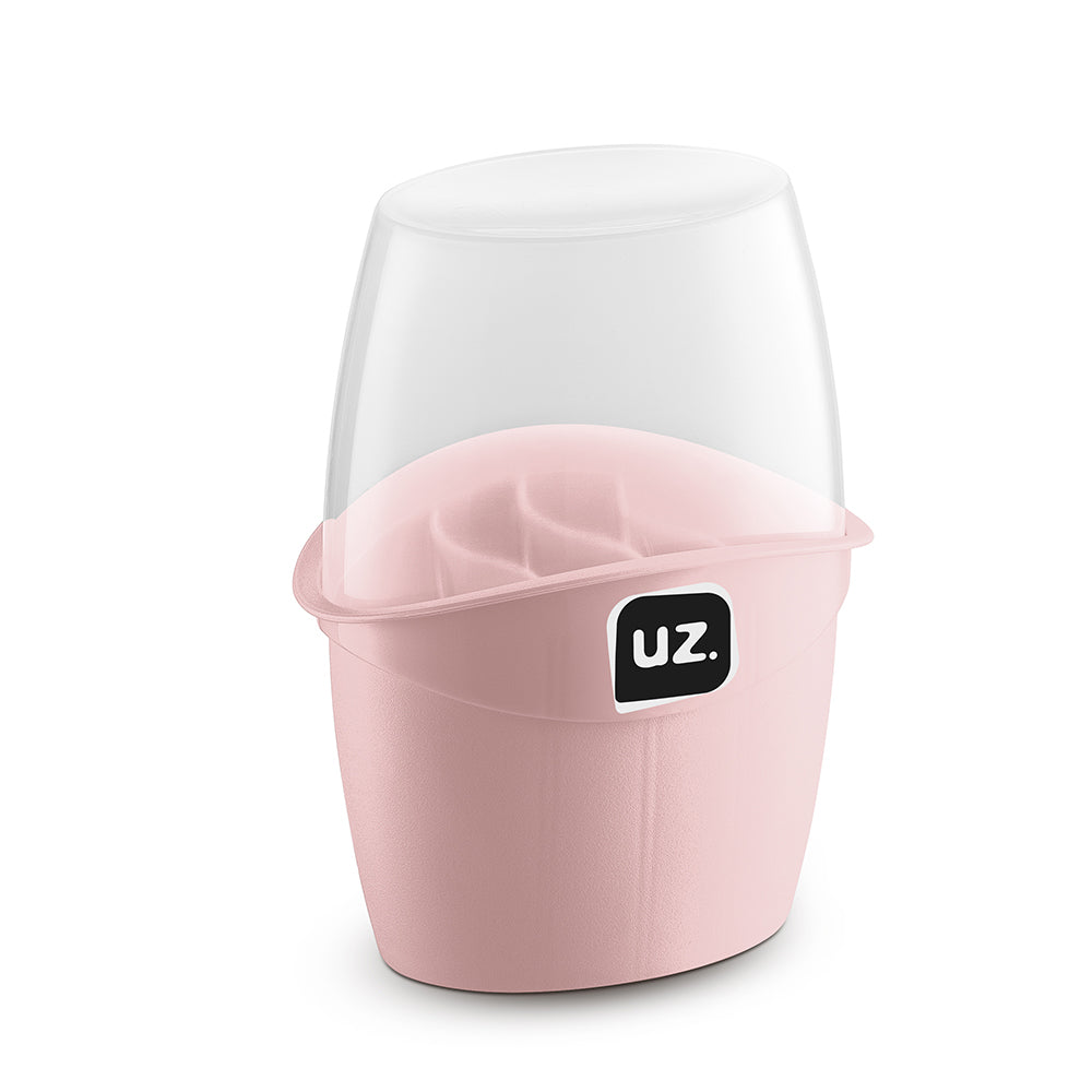 Porta Talheres Plus com Tampa Rosa UZ