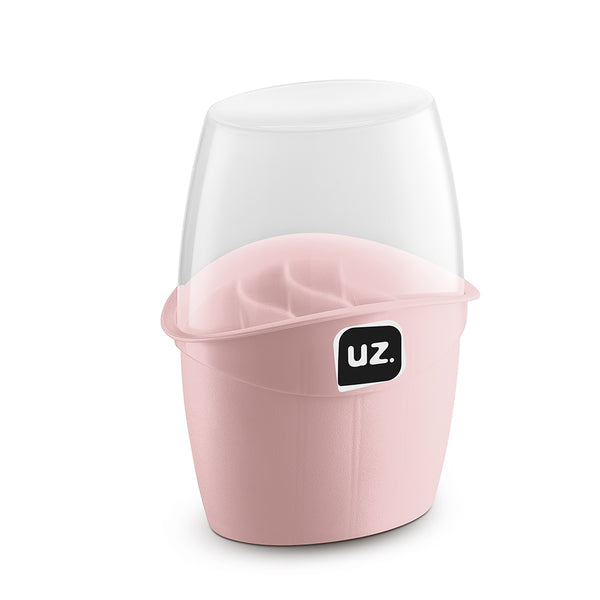 Porta Talheres Plus com Tampa Rosa UZ