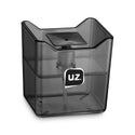 Dispenser Porta Detergente Premium Translúcido 500ml Preto UZ
