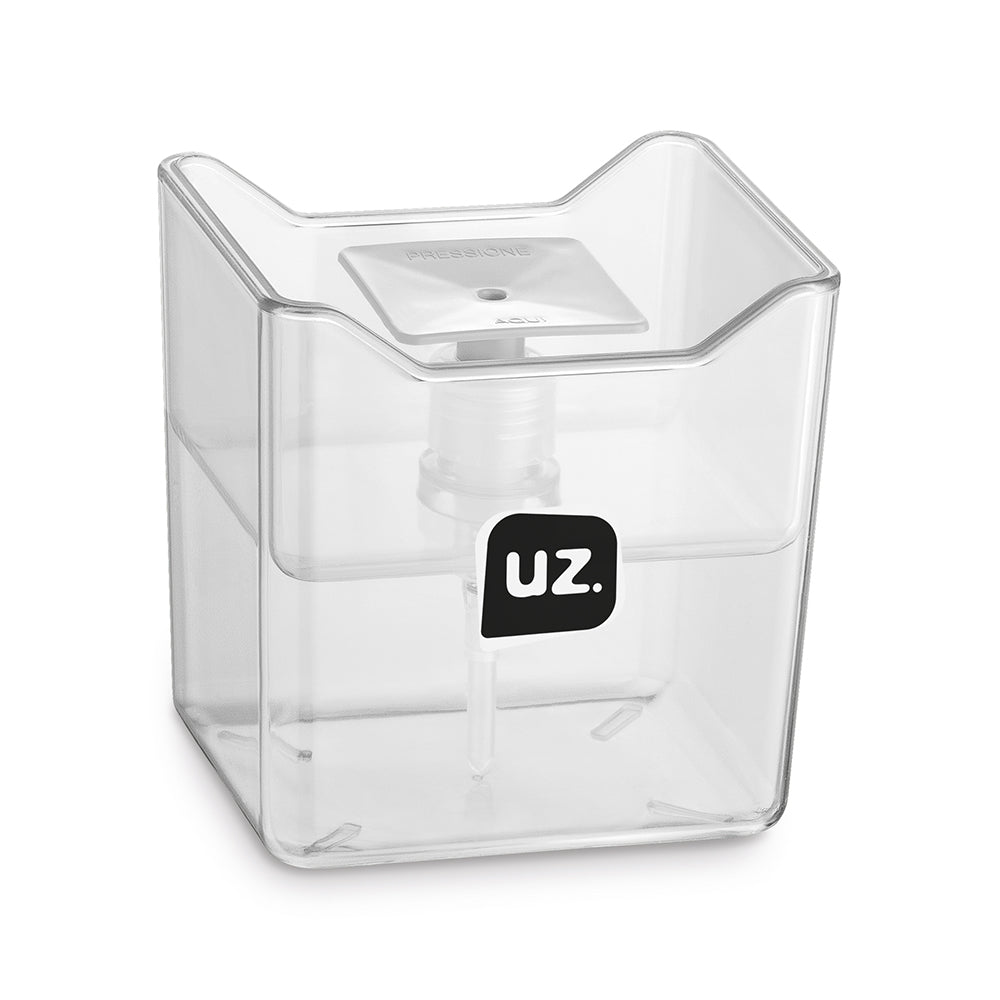 Dispenser Porta Detergente Premium Translúcido 500ml Transparente UZ