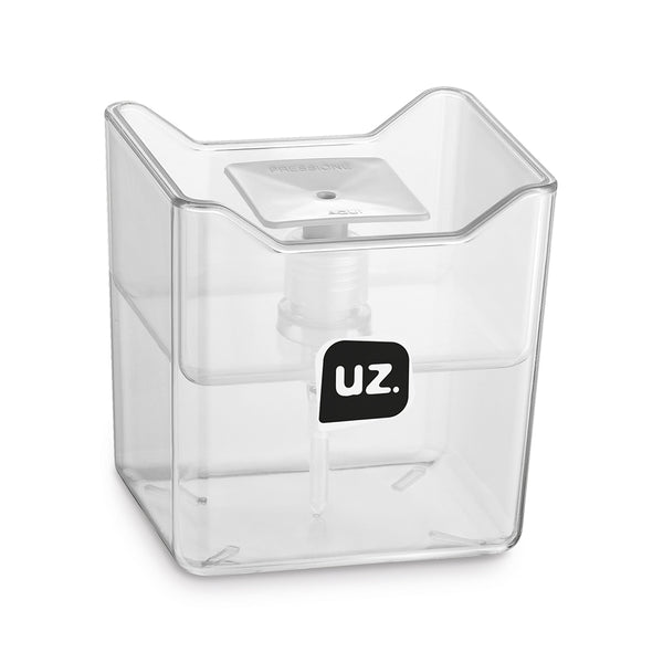 Dispenser Porta Detergente Premium Translúcido 500ml Transparente UZ