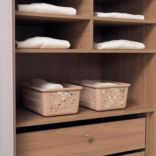 Cesto Organizador M 5 Litros Capuccino UZ - ambiente