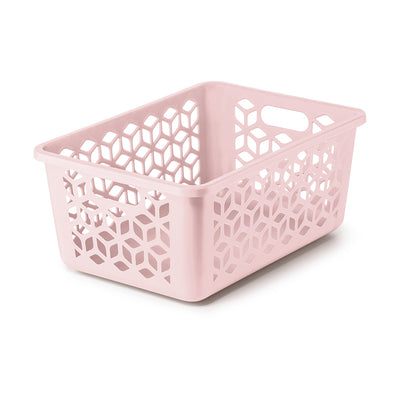 Cesto Organizador M 5 Litros Rosa UZ