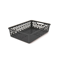 Cesto Organizador Raso 9 Litros Preto UZ