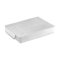 Organizador com Tampa Premium Pp Branco UZ - fundo branco