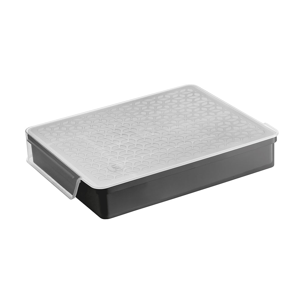 Organizador com Tampa Premium Pp Preto UZ