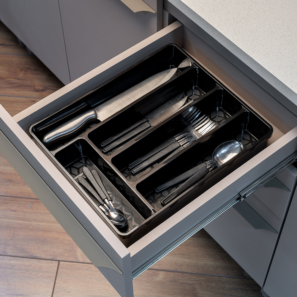 Organizador Multiuso sem Tampa Premium Preto UZ - ambiente