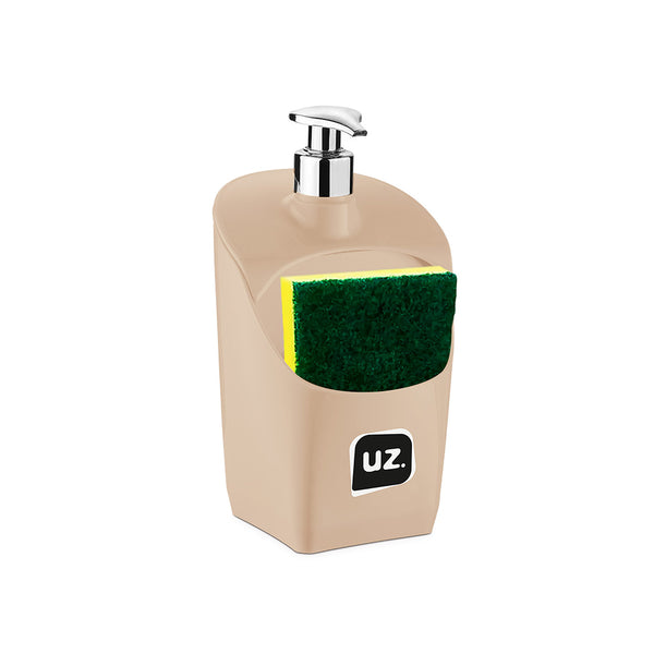 Dispenser com Válvula Metalizado Capuccino UZ