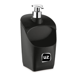 Dispenser com Válvula Metalizado Preto UZ