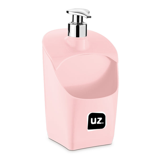 Dispenser com Válvula Metalizado Rosa UZ