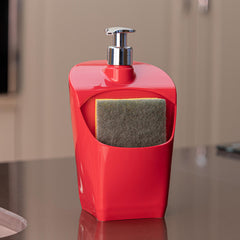 Dispenser com Válvula Metalizado Vermelho UZ - ambiente