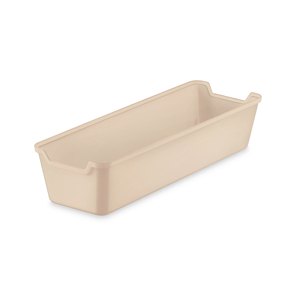 Organizador de Gaveta 8,5x25,5 Capuccino UZ - fundo branco