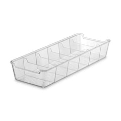 Organizador de Gaveta 12,5x34,5cm Transparente UZ
