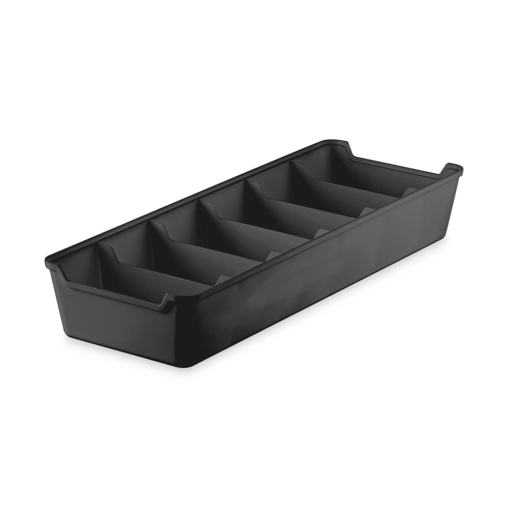 Organizador de Gavetas com Divisórias 12,5x34 Preto UZ