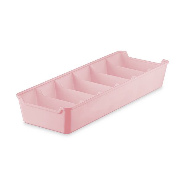 Organizador de Gavetas com Divisórias 12,5x34 Rosa UZ