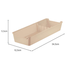 Organizador de Gaveta para Facas 12,5cm X 34cm Capuccino UZ
