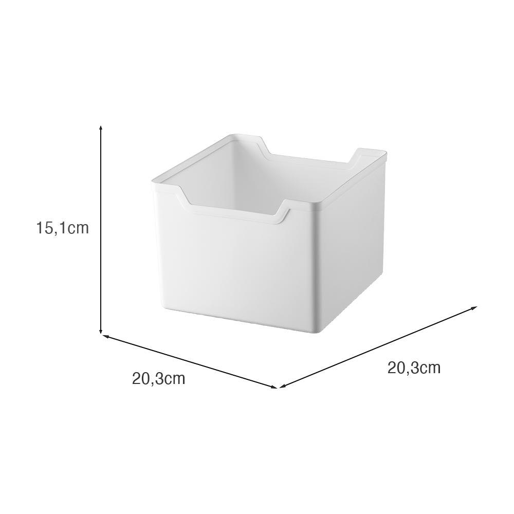 Organizador 20x20 Branco UZ - medidas